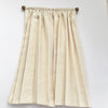 Chantallena Doll House Dollhouse Accessories 1 Curtain with rod CURTAINS - 2 Panel Cotton Muslin Curtains | Cotton Muslin | Soft Furnishings
