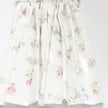 Chantallena Doll House Dollhouse Accessories 1 Curtain with rod CURTAINS - Shabby Pink Blue and Green Petite Wildflowers 2 Panel Cotton Curtains | Shabby Wildflowers | Soft Furnishings