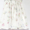 Chantallena Doll House Dollhouse Accessories 1 Curtain with rod CURTAINS - Shabby Pink Blue and Green Petite Wildflowers 2 Panel Cotton Curtains | Shabby Wildflowers | Soft Furnishings