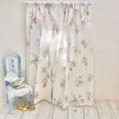 Chantallena Doll House Dollhouse Accessories CURTAINS - Shabby Pink Blue and Green Petite Wildflowers 2 Panel Cotton Curtains | Shabby Wildflowers | Soft Furnishings